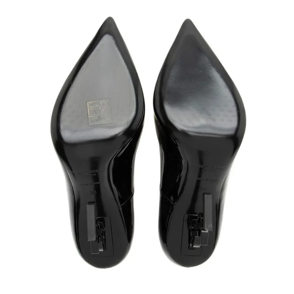 Saint Laurent Patent Leather Opyum Pumps - Size 8 / 38 - Picture 6 of 8